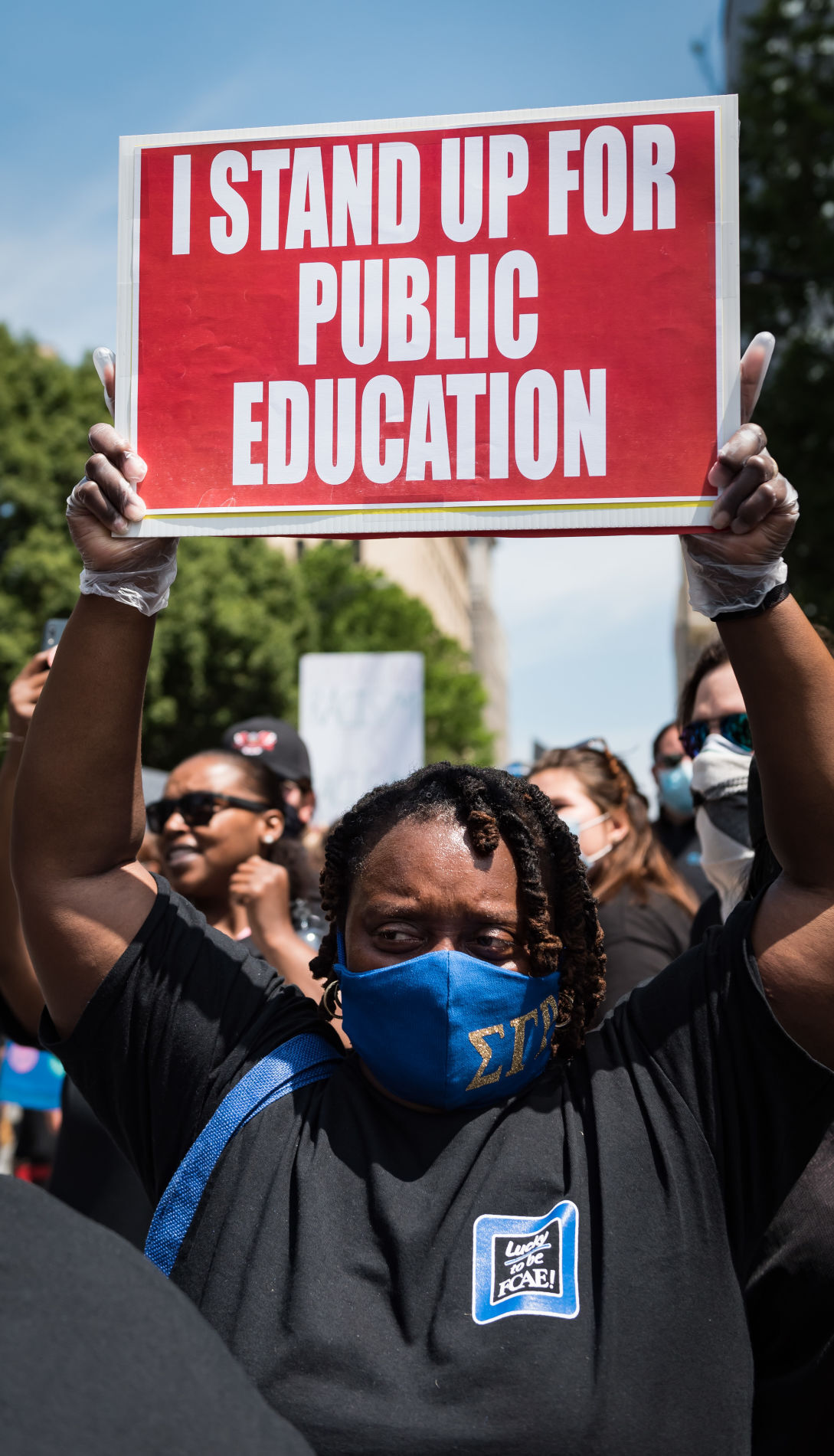 FCAE Protest Against Racial Injustice
